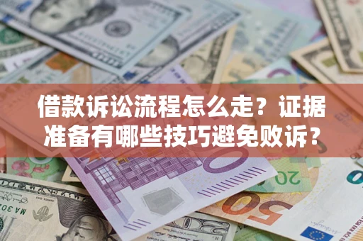 北京借款诉讼流程怎么走？证据准备有哪些技巧避免败诉？