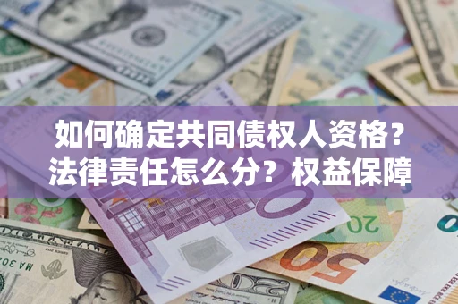 北京如何确定共同债权人资格？法律责任怎么分？权益保障技巧揭秘！