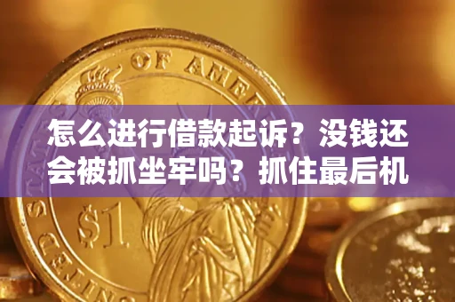 北京怎么进行借款起诉？没钱还会被抓坐牢吗？抓住最后机会！