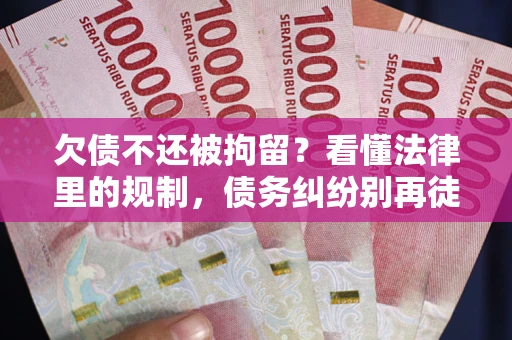 北京欠债不还被拘留？看懂法律里的规制，债务纠纷别再徒劳奔波