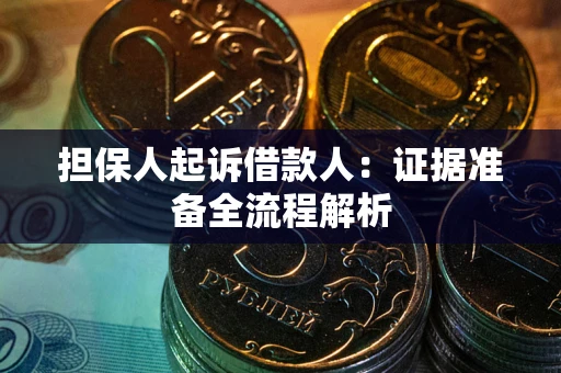 北京担保人起诉借款人：证据准备全流程解析