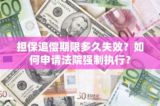 北京担保追偿期限多久失效？如何申请法院强制执行？