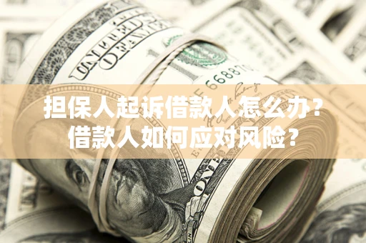 北京担保人起诉借款人怎么办？借款人如何应对风险？