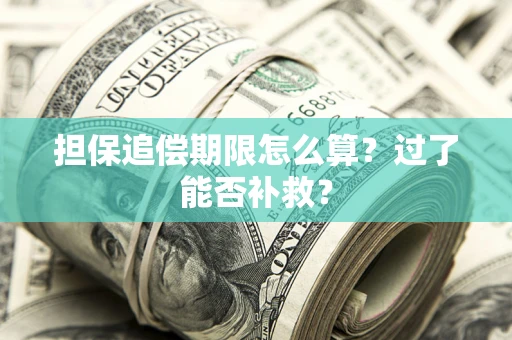 北京担保追偿期限怎么算？过了能否补救？